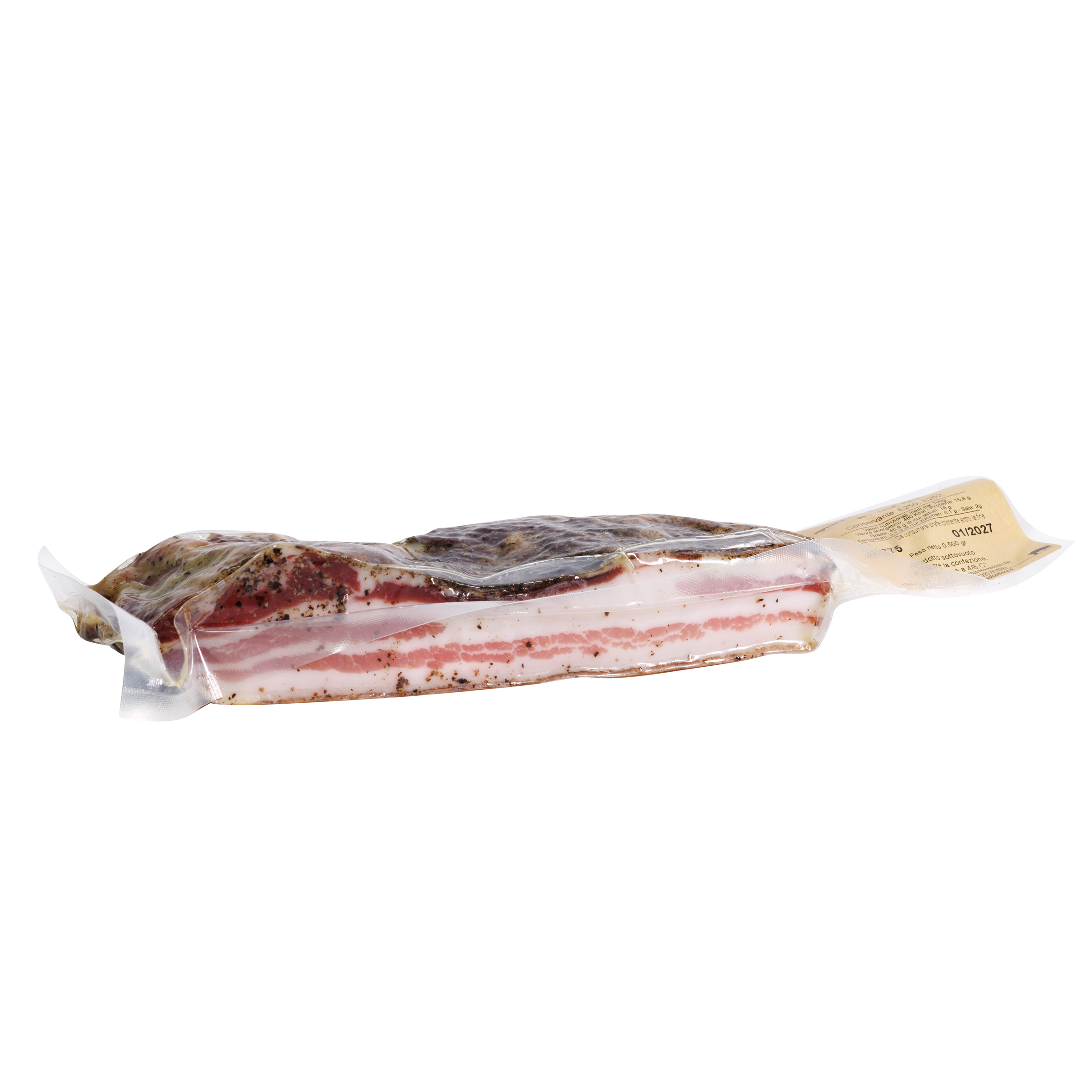 Pancetta Tesa Umbra Pepata Stagionata Trancio - immagine 2