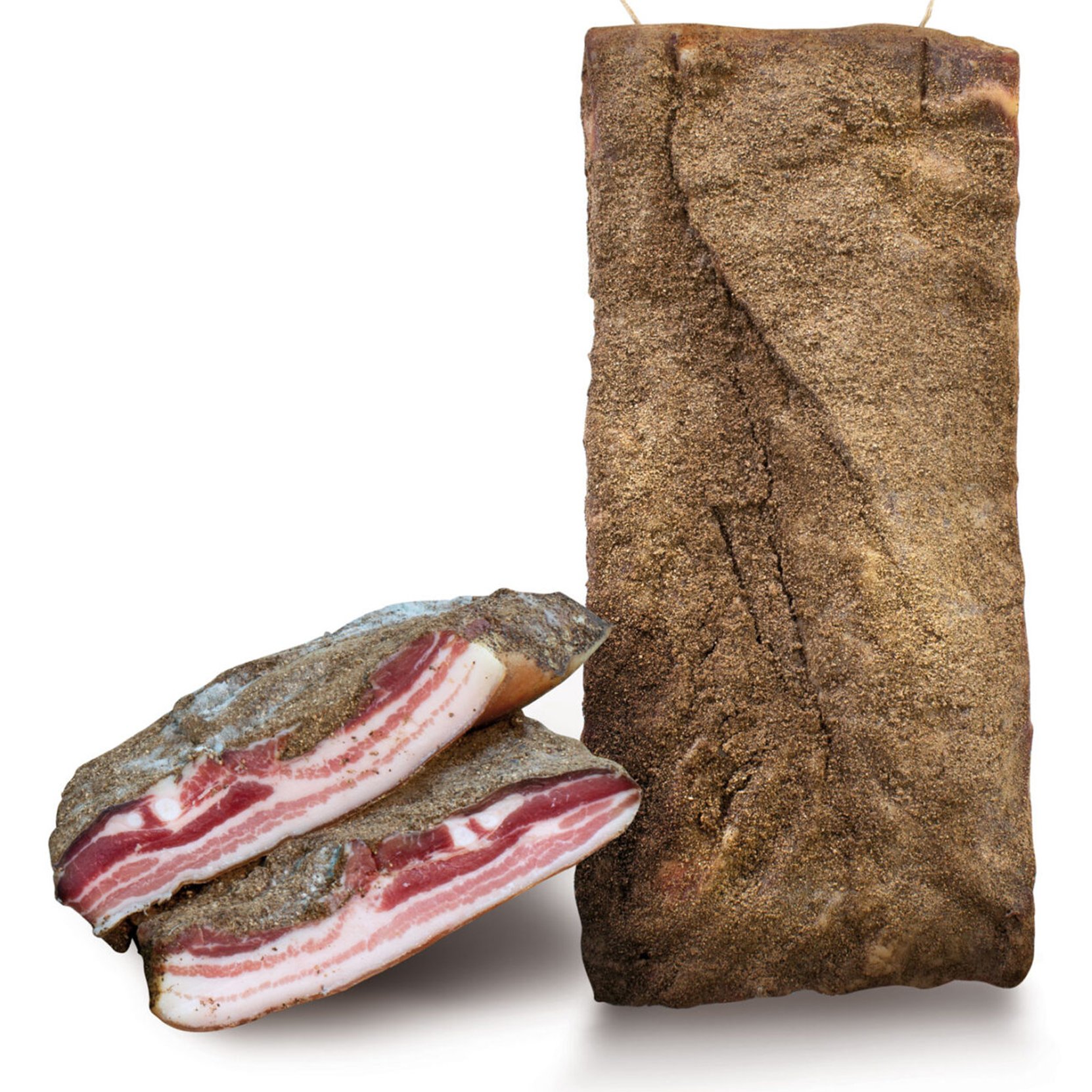 Pancetta Tesa Umbra Pepata Stagionata Trancio